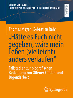 cover image of „Hätte es Euch nicht gegeben, wäre mein Leben (vielleicht) anders verlaufen"